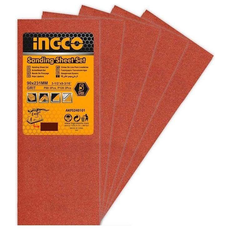 Ingco AKFS240101-1 Sanding Sheet Set for FS3208 - KHM Megatools Corp. Ingco AKFS240101-1 Sanding Sheet Set for FS3208 - KHM Megatools Corp.